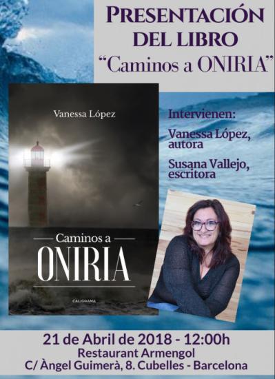 Portada llibre Caminos a Oniria