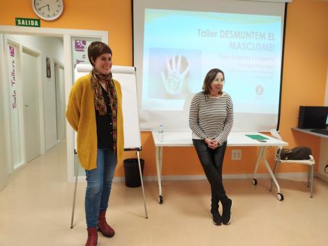 281119 Taller masclisme Centre Violeta (1- 2019 - imatge d'arxiu))