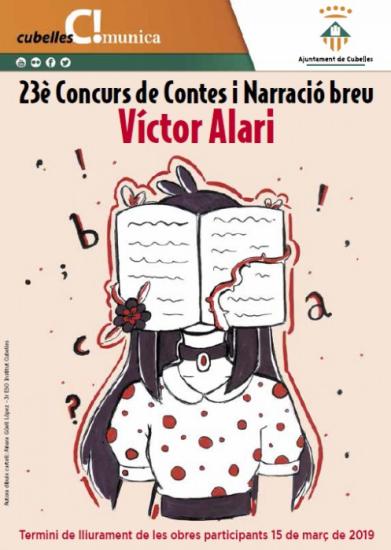 Cartell 23è Concurs de Contes Víctor Alari 2019.jpg