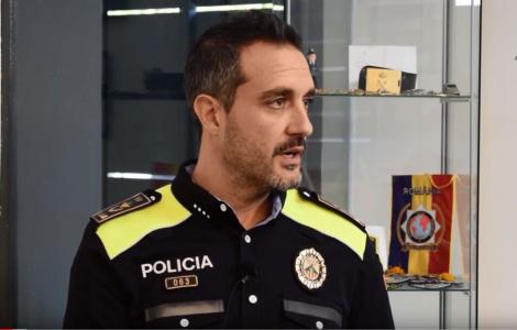 NOU UNIFORME POLICIA LOCAL DANIEL GUILLEM INSPECTOR EN CAP