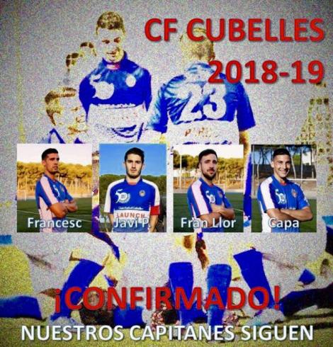 Jugadors Renovat per el C.F. Cubelles