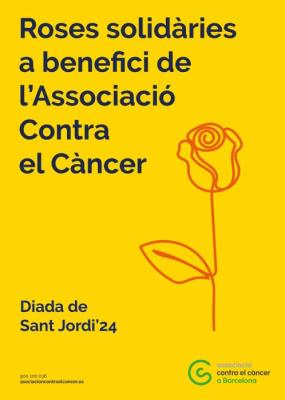 Roses solidàris Càncer Sant Jordi.jpg