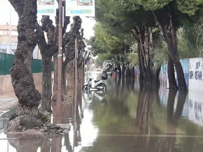 191017 Carrer Millera inundat