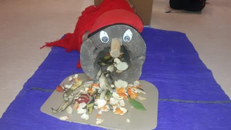 TIÓ de NADAL de l'escola VORA DEL MAR (imatge d'arxiu)