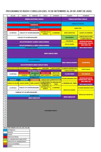 PROGRAMACIÓ RÀDIO CUBELLES_Actualització 160525.jpg