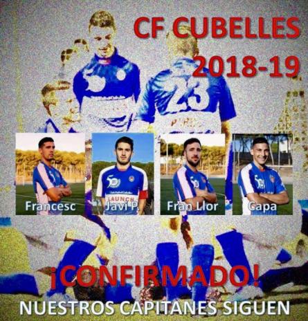 Jugadors Renovat per el C.F. Cubelles