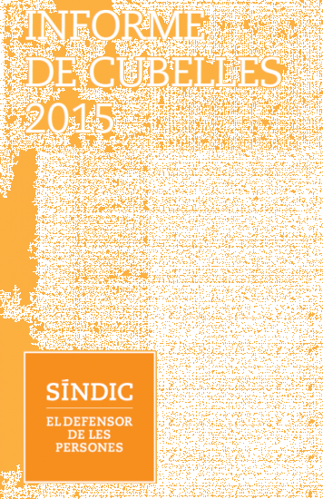 Sindic informe